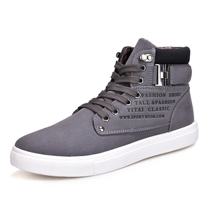 Chaussures de sport montantes décontractées pour hommes, personnalisables avec logo, en toile tendance, collection 2026 – Vente en gros - Product Image 3
