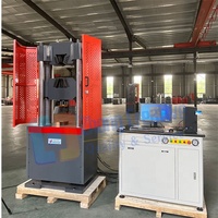 Machine d'essai universelle électro-hydraulique servo-assistée Zhongchuang WAW-600D 600kN à commande informatique pour essais de traction et compression des métaux CE