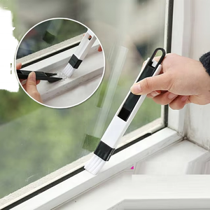 Khoảng cách bàn chải nhựa làm sạch bàn chải cho nhà bếp phòng tắm cửa sổ rãnh bụi Khoảng cách bàn phím máy tính góc loại bỏ bụi - Product Image 2