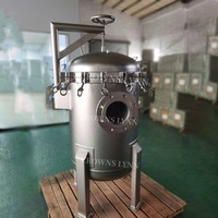 Boîtier de filtre multi-sacs en acier inoxydable 304 haute capacité pour tour de refroidissement et eau de process