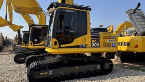 Le Japon a utilisé l'excavatrice Komatsu PC200 20 tonnes 21 tonnes 22 tonnes d'excavatrice d'occasion Komatsu PC200 PC210 PC220 machine à vendre - Product Image 4