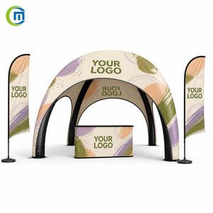 Tente de sport gonflable imperméable en Oxford 400D, avec logo personnalisé, gazebo promotionnel, auvent hermétique, sponsor d'équipe de course - Product Image 1