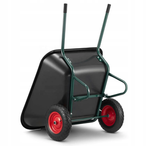 รถสาลี่คอนกรีตสำหรับใช้ในสวนทำจากพลาสติกความจุขนาดใหญ่ทำจากเหล็กและโลหะ200L ทนทาน - Product Image 3