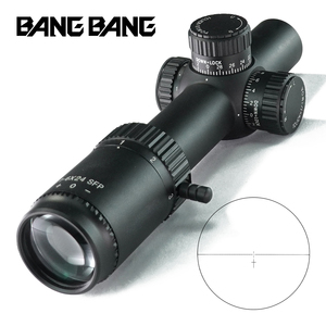 BANGBANG 1-6X24 SFIR SFP Optique en aluminium Tube de 30 mm Lunette de visée réglable HD avec mise au point latérale pour l'observation de la faune - Product Image 4