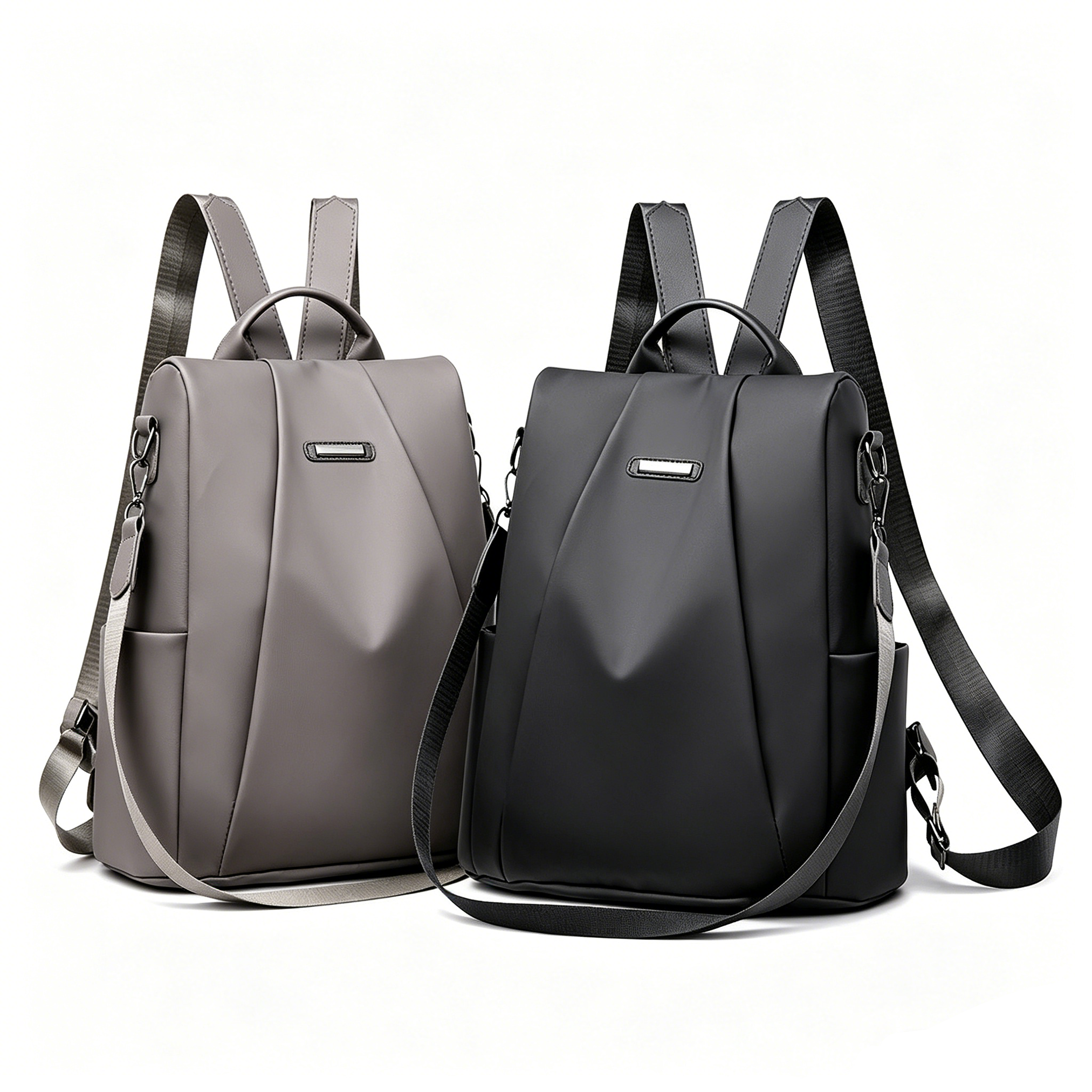 Anti Theft Nylon Casual Backpack