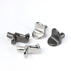 Support de chaise à double repose-pieds en alliage de zinc plaqué TF 285 pour armoire, bibliothèque, meuble à chaussures - Product Image 2