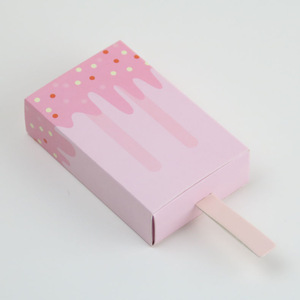 Ice Cream Box Packaging Custom Food Grade Ice Cream Paper Candy Box Sweet Chocolate Packaging Boxes