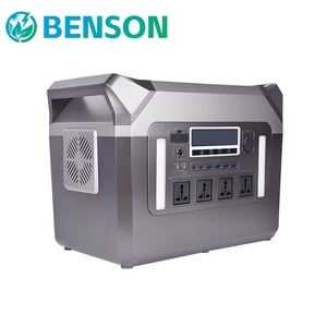ระบบผลิตไฟฟ้าพลังงานแสงอาทิตย์ Benson 400W 600W 1000W 2000W พร้อมระบบ MPPT ในตัว แบตเตอรี่ลิเธียม สถานีไฟฟ้าพกพาสำหรับใช้ในบ้านในกรณีฉุกเฉิน - Product Image 1