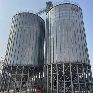 Silo en acier à fond trémie assemblé pour le stockage des céréales, gestion efficace des aliments - Product Image 4