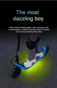 Scooters électriques pliants pour enfants Offre Spéciale <span class=keywords><strong>Ninebot</strong></span> C2 Lite charge maximale de 50kg Scooter E de 6 à 10 ans - Product Image 3