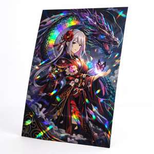 Stampe Artistiche Personalizzate in Lamina Olografica Anime, Poster Digitale Olografico su Carta, Poster con Stampa di Design Vibrante per Fumetti, <span class=keywords><strong>Manga</strong></span> e Animazione - Product Image 4