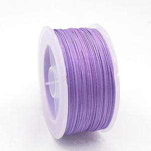 Cordon de 0,8 mm pour nœuds chinois, <span class=keywords><strong>macramé</strong></span>, fabrication de bijoux, bracelets, colliers, carillons éoliens, sacs et vêtements DIY - Product Image 1