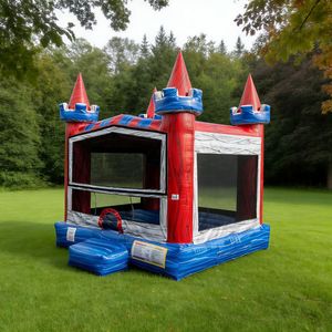 Castillo Inflable, Casa de Brinco, Brincolín Comercial, Castillo Inflable de Vinilo, Piscina de Pelotas con Tobogán - Product Image 3