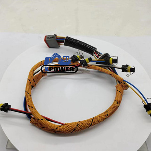 New XPower 324D 325D 326D Crawler Excavator Fuel Injector Wiring <b>Harness</b> Model 222-5917/2225917 <b>Black</b> - Product Image 2