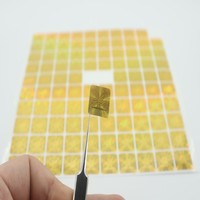 Étiquette de vérification d'authenticité à gratter avec micro-texte pour pièces automobiles et emballages d'exportation