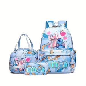 Çocuklar öğrenciler için W-325 Satchel sırt çantası su geçirmez sırt çantaları erkek ve kız dikiş okul - Product Image 3