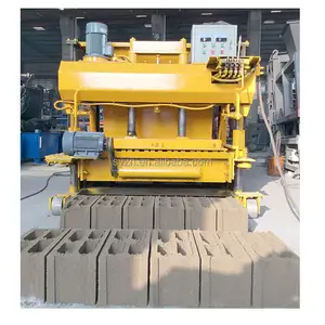 QMY6-25 moving cinder concrete block making machine