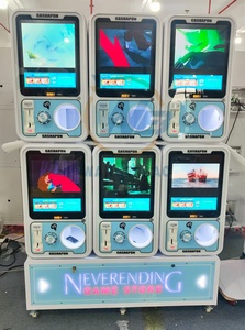 WANGERBAO Mini Metal Gachapon Crane Machine Coin Acceptor Cápsula de venta Juguetes para <span class=keywords><strong>Kinder</strong></span> Huevos sorpresa Buen servicio garantizado - Product Image 3