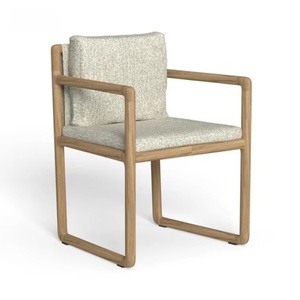 Canapé de jardin moderne en bois pour villa d'hôtel de luxe, design nouveau - Product Image 6