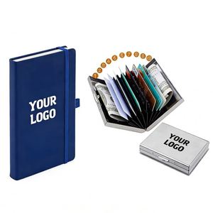 Wholesale Custom <b>A5</b> A6 Hardcover Notebook Journal for Business Promo Gift <b>Note</b> <b>Book</b> PU Leather Notebooks Printing With Logo - Product Image 1