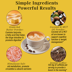 Café Keto Directo de Fábrica con Grasa Total, Ayuda al Metabolismo, Promueve la Circulación, Absorbe Nutrientes, Aumenta la Energía - Product Image 4
