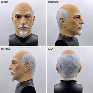 Máscara <span class=keywords><strong>de</strong></span> Látex Realista <span class=keywords><strong>de</strong></span> Anciano, Estilo Tío Vic, Cara Calva <span class=keywords><strong>de</strong></span> Anciano con Barba Blanca y Arrugas, Máscara <span class=keywords><strong>de</strong></span> Disfraz <span class=keywords><strong>de</strong></span> <span class=keywords><strong>Halloween</strong></span> <span class=keywords><strong>de</strong></span> Cara Completa - Product Image 5