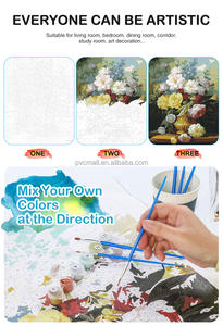 Art moderne et artisanat, peinture murale, <span class=keywords><strong>dessin</strong></span>, image à peinture par numéros, bricolage - Product Image 5