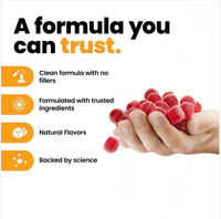 Gummies Antioxydantes Revitalisantes pour la Peau OEM OBM pour Adultes avec Vitamine E et Bêta-carotène – 60 Comprimés