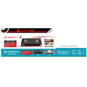 Cuisinière <span class=keywords><strong>DJACK</strong></span> STAR 7102-A08 Électrique Gaz 2 Feux avec Four - Product Image 5