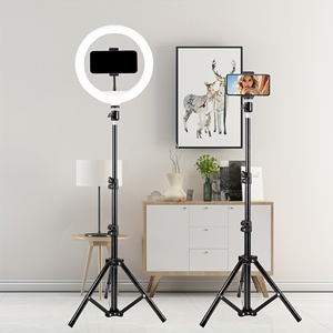 <span class=keywords><strong>Prix</strong></span> Usine – Anneau Lumineux LED 8, 10, 14, 18, <span class=keywords><strong>22</strong></span> <span class=keywords><strong>Pouces</strong></span> en ABS avec Trépied pour Selfie, Photographie et Maquillage – Idéal pour la Vidéo - Product Image 1
