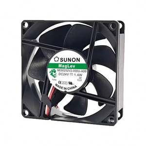 SUNON Establece el Ventilador de Refrigeración para Inversor Me80252v2-000u-a99 de 24 V, 1.4 W, 8 cm, 8025. SUNON Establece Me80252v2-000u-a99 24v 1.4w8cm8025 - Product Image 2