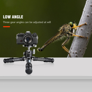 Coman TM Sản Phẩm Mới Chuyên Nghiệp Chân Máy Xách Tay Đối Với Dslr Máy Ảnh TSC12A30 Sợi Carbon Chân Máy CNC Chính Xác Không-Cột Thiết Kế - Product Image 5