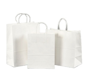 Bolsa De Papel Kraft Personalizado High Quality Cajas De Papel Kraft <b>Paper</b> Bags Carrying Bag Print With Handles - Product Image 1