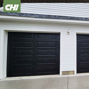 Portes de <span class=keywords><strong>garage</strong></span> isolées à bas prix CHI pour maisons résidentielles 9x7 en mousse PU sans fenêtre, design basique - Product Image 1