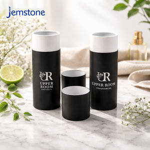 Caja de Cartón Redonda Cilíndrica Biodegradable Personalizada para Cosméticos de Lujo, Envase de Papel Kraft para Crema Facial y Perfume - Product Image 5