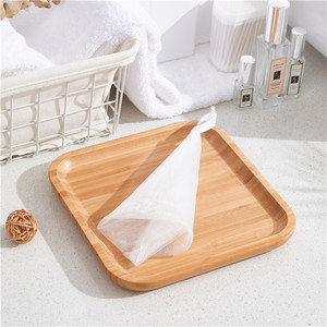 Nastro in poliestere A183 PE schiumatura netta detergente per il viso Non tossico in plastica a rete spugna per la pulizia del viso modanatura taglio personalizzato - Product Image 4