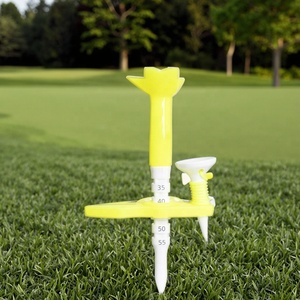 Soportes para Pelotas de Golf Multifuncionales de Plástico de Alta Calidad con Altura Ajustable y Guía de Escala de 1.5m T227 Personalizables - Product Image 3