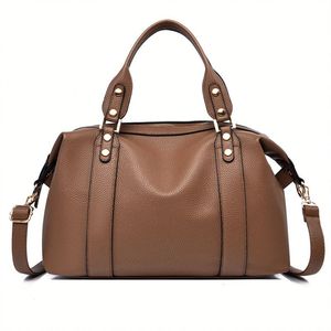 Fashion Trendy Bling Bling Pu Leather Women'S Crossbody <b>Bag</b> With <b>Lock</b> Stitching Color Handbags With Zipper Closure - Product Image 5