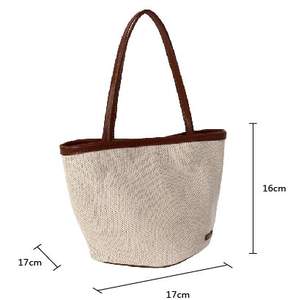 Haute Qualité Épine Motif Sac Fourre-Tout Unique Niche Conception Broderie Décoration pour Automne Printemps Été Hiver Shopping Commutation - Product Image 4