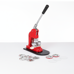 Máquina Manual para Hacer Botones Redondos de Aluminio de 25/32/44/58 mm, Prensa para Botones e Insignias - Product Image 1