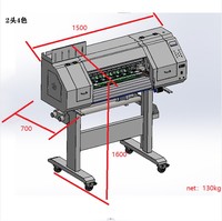 Harga Grosir Kain Tekstil Pada Kaus Pada Pakaian Tas Kanvas Dtf 3d Pencetak Panas Digital untuk Mesin Cetak