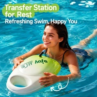 Bouée de natation gonflable épaissie pour adultes en eau libre, flotteur de sécurité à remorquer, sac étanche à bulles, dispositif d'entraînement à la natation