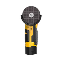 Mini-meuleuse d'angle sans fil pour usage domestique, haute vitesse, polissage, découpe, nettoyage des interstices, portable, moteur sans balais, batterie au lithium, entièrement en cuivre