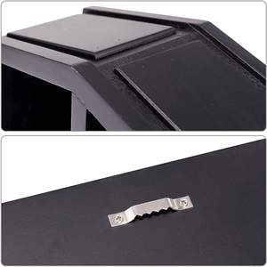 Estantería de madera para ataúd escalofriante, decoración gótica con gancho dentado, organizador colgante de <span class=keywords><strong>Horror</strong></span> - Product Image 2