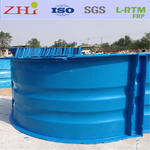 Bassin d'aquaculture en PRV d'occasion, réservoir de pisciculture en fibre de verre pour spas et piscines pour enfants, équipement durable sans fuite à vendre - Product Image 4