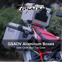 Supports de coffre latéral et arrière en alliage métallique de haute qualité pour moto CRF1100L ADV avec accessoires supérieurs et plaque pour le rangement des bagages