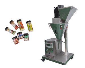 Machine de remplissage semi-automatique de bureau pour poudre de café moulu et épices, avec vis sans fin, pour l'emballage quantitatif - Product Image 1