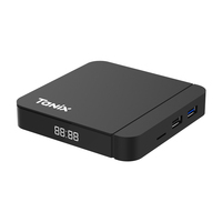 Nouveau Amlogic S905 Tanix W2 Quad Core APK 16G AV1 4K double wifi Android 11 smart ott box
