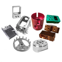 Boîtier de dissipateur thermique en aluminium usiné CNC pour équipement industriel sur mesure