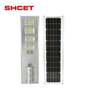 2022 New Led Solar Cell Street Light Outdoor With Motion Sensor 30w 60w 90w 200w 300w All In 1 Integrated Remote Control Pole